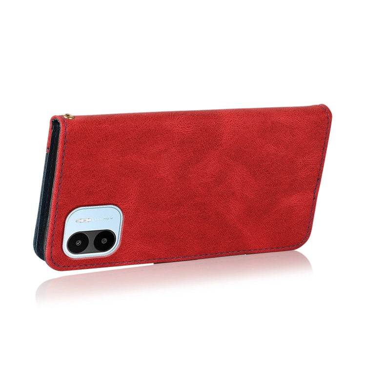For Xiaomi Redmi A1 Dual-color Stitching Leather Phone Case