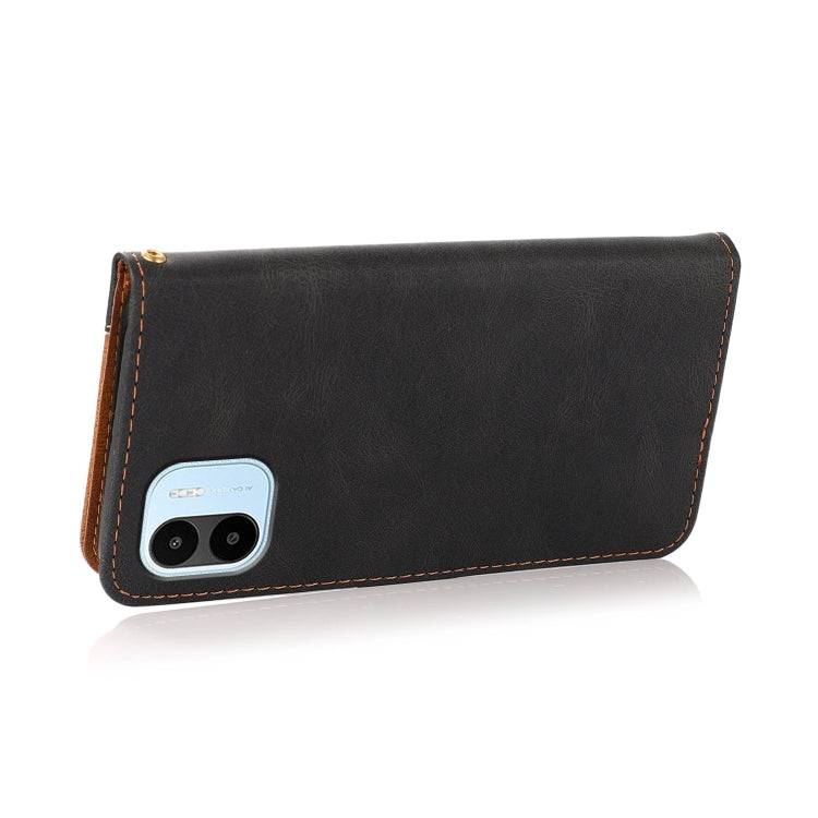 For Xiaomi Redmi A1 Dual-color Stitching Leather Phone Case