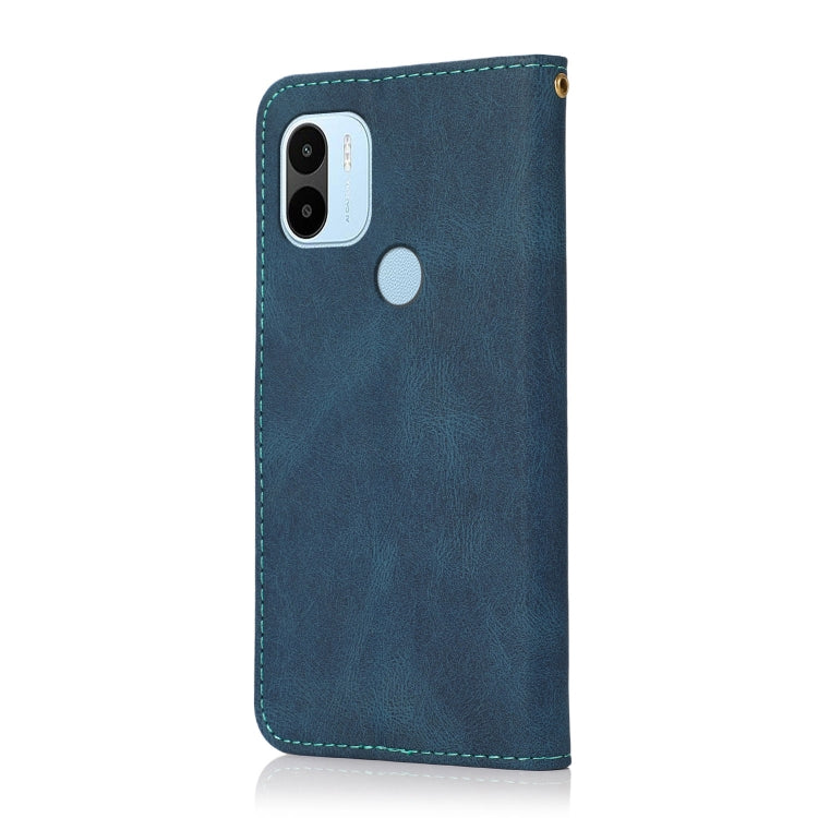 For Xiaomi Redmi A1+ Dual-color Stitching Leather Phone Case