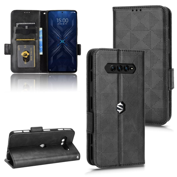 For Xiaomi Black Shark 4 / 4 Pro Symmetrical Triangle Leather Phone Case