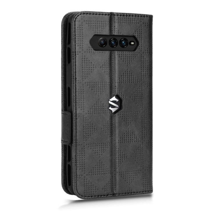 For Xiaomi Black Shark 4 / 4 Pro Symmetrical Triangle Leather Phone Case