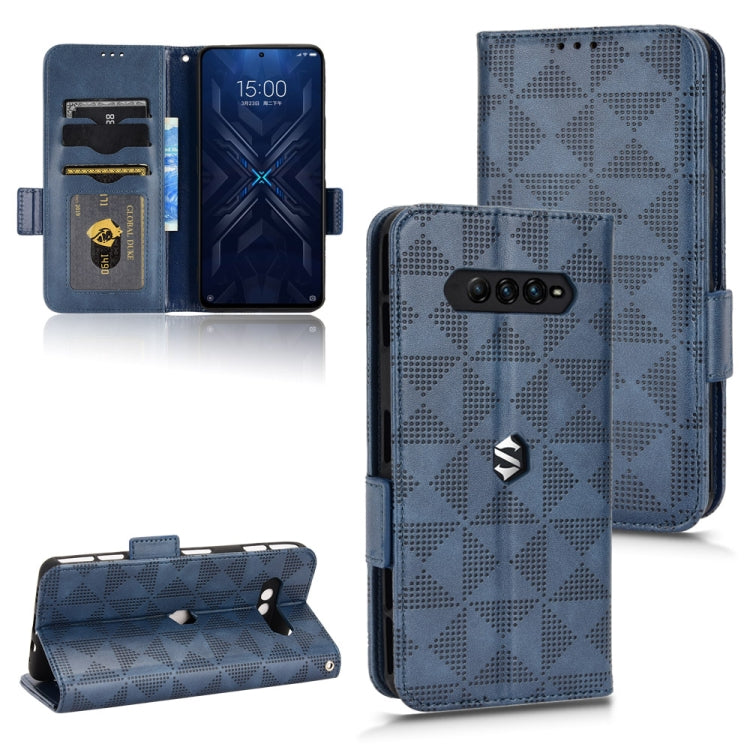 For Xiaomi Black Shark 4 / 4 Pro Symmetrical Triangle Leather Phone Case