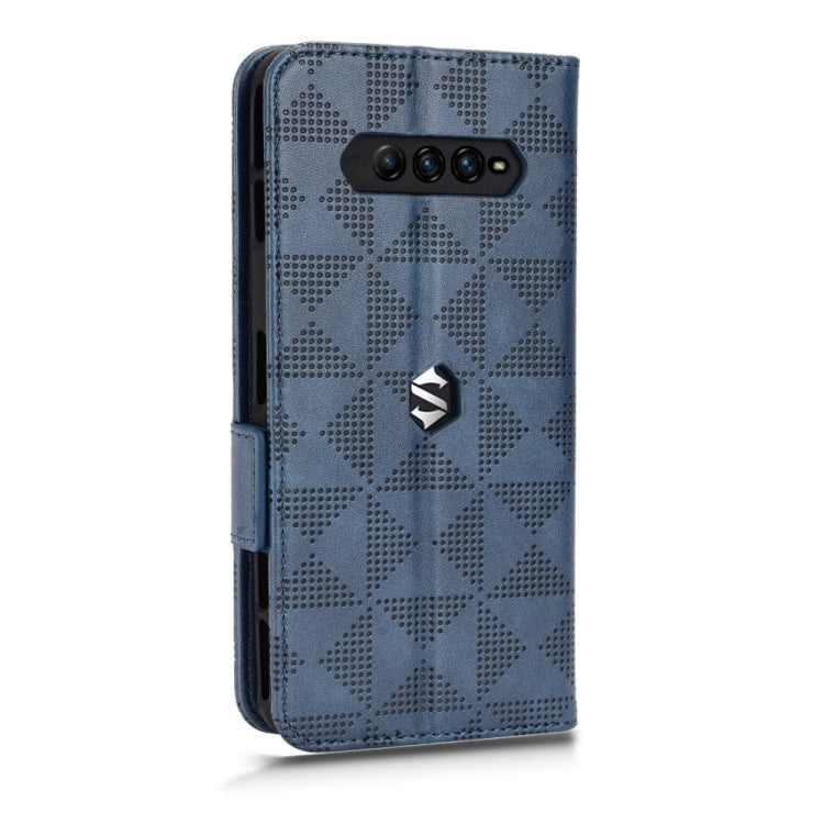 For Xiaomi Black Shark 4 / 4 Pro Symmetrical Triangle Leather Phone Case