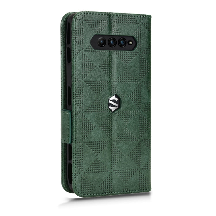For Xiaomi Black Shark 4 / 4 Pro Symmetrical Triangle Leather Phone Case
