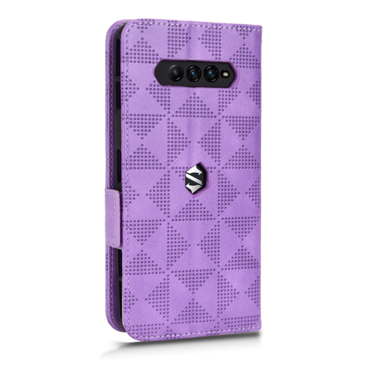 For Xiaomi Black Shark 4 / 4 Pro Symmetrical Triangle Leather Phone Case