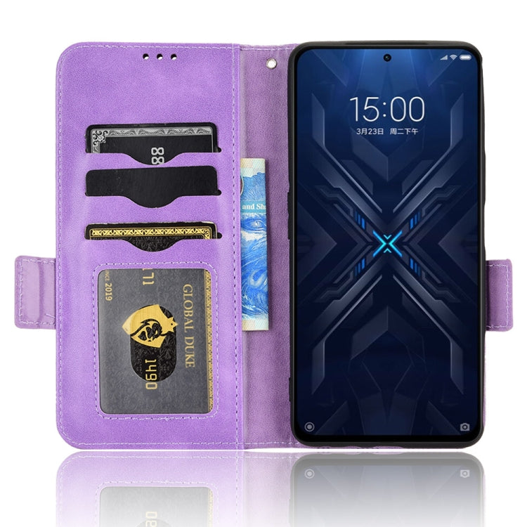 For Xiaomi Black Shark 4 / 4 Pro Symmetrical Triangle Leather Phone Case