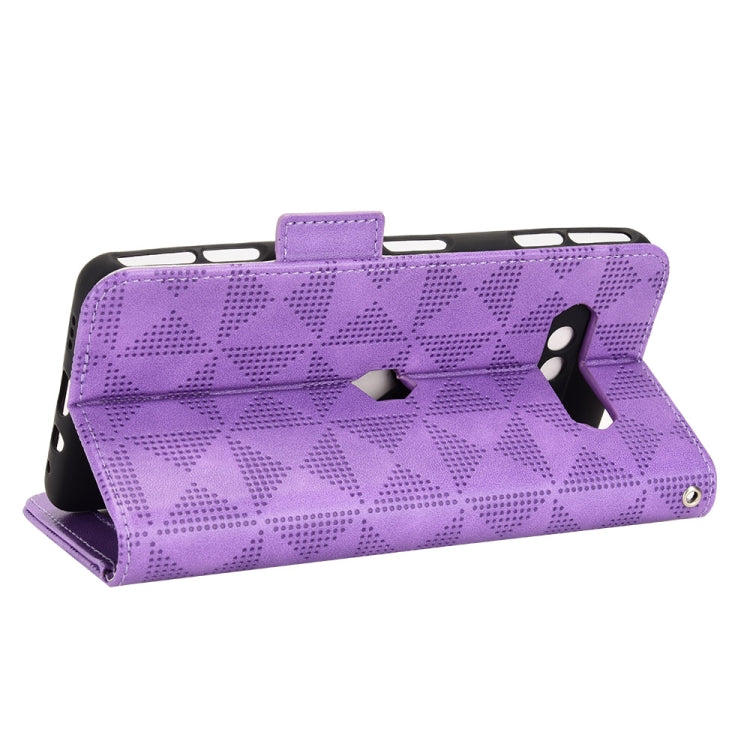 For Xiaomi Black Shark 4 / 4 Pro Symmetrical Triangle Leather Phone Case