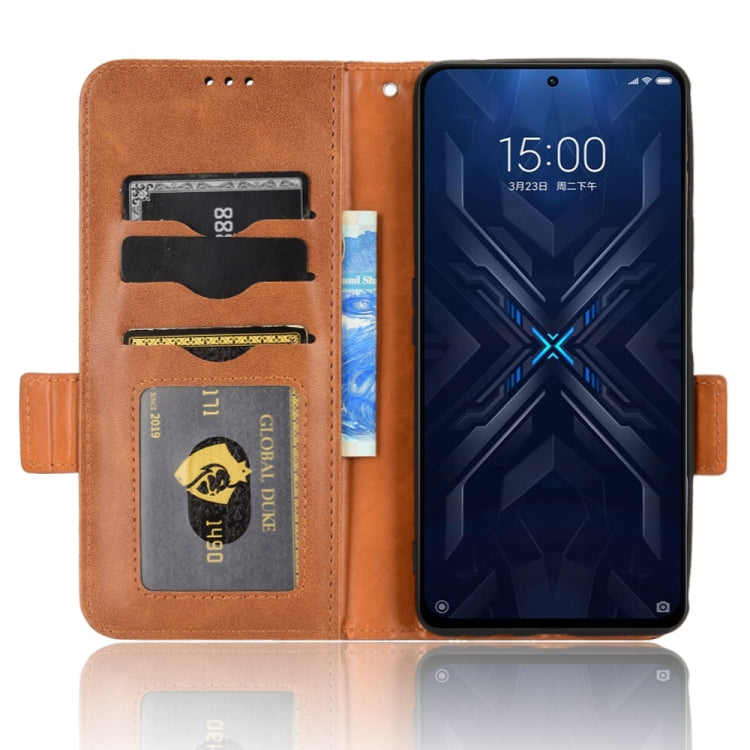 For Xiaomi Black Shark 4 / 4 Pro Symmetrical Triangle Leather Phone Case