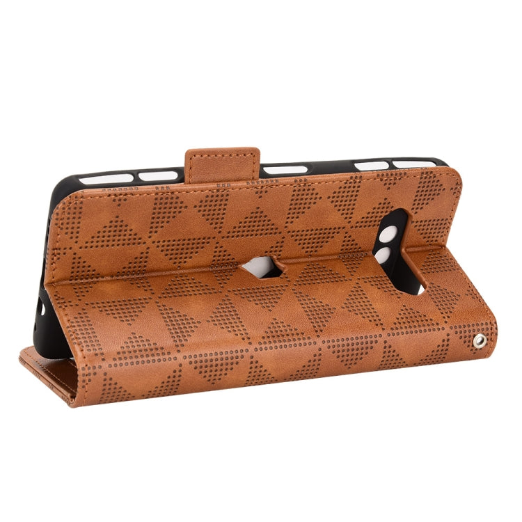 For Xiaomi Black Shark 4 / 4 Pro Symmetrical Triangle Leather Phone Case