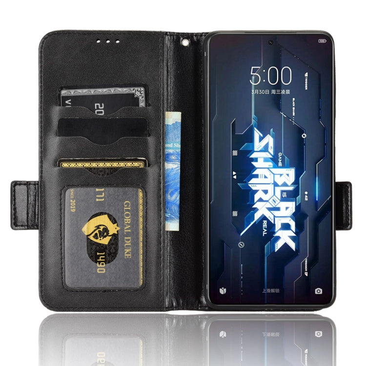For Xiaomi Black Shark 5 Symmetrical Triangle Leather Phone Case