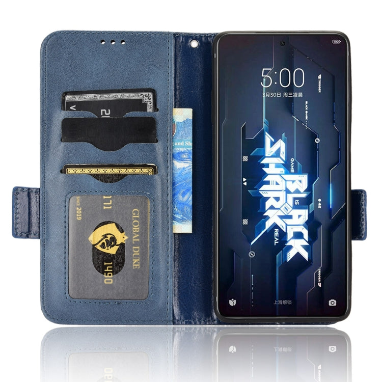 For Xiaomi Black Shark 5 Symmetrical Triangle Leather Phone Case