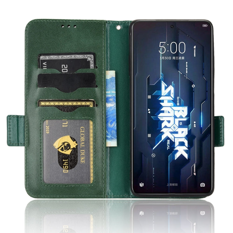 For Xiaomi Black Shark 5 Symmetrical Triangle Leather Phone Case