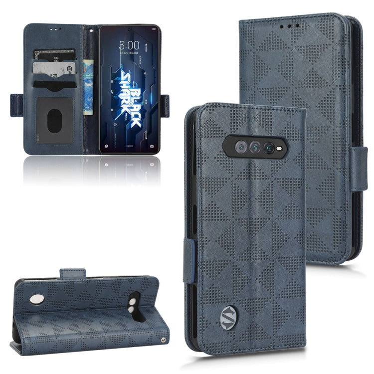 For Xiaomi Black Shark 5 RS Symmetrical Triangle Leather Phone Case