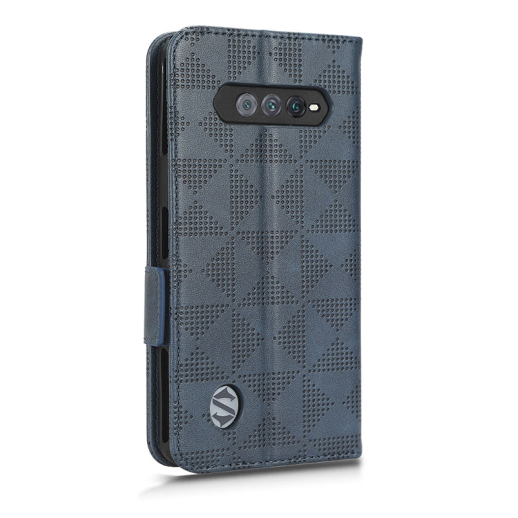 For Xiaomi Black Shark 5 RS Symmetrical Triangle Leather Phone Case