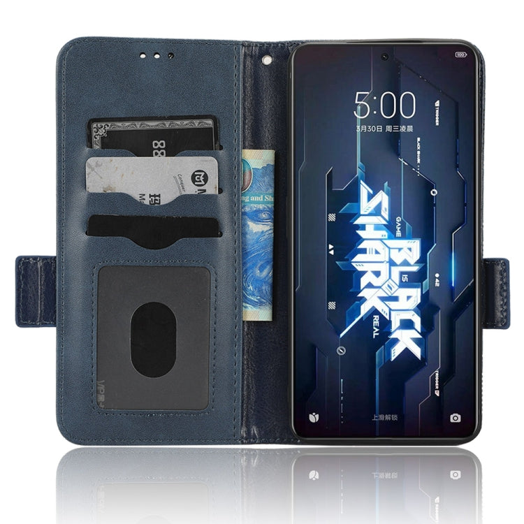 For Xiaomi Black Shark 5 RS Symmetrical Triangle Leather Phone Case