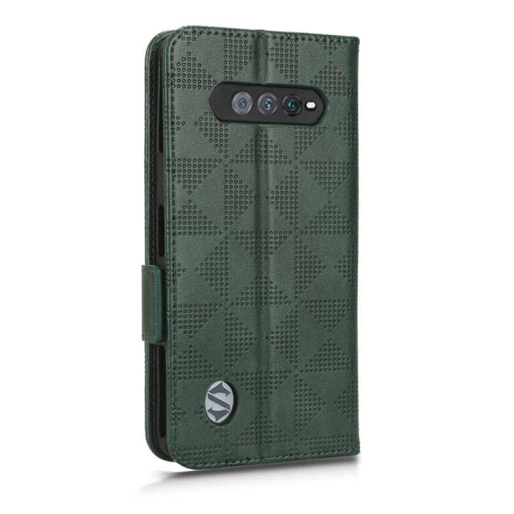 For Xiaomi Black Shark 5 RS Symmetrical Triangle Leather Phone Case