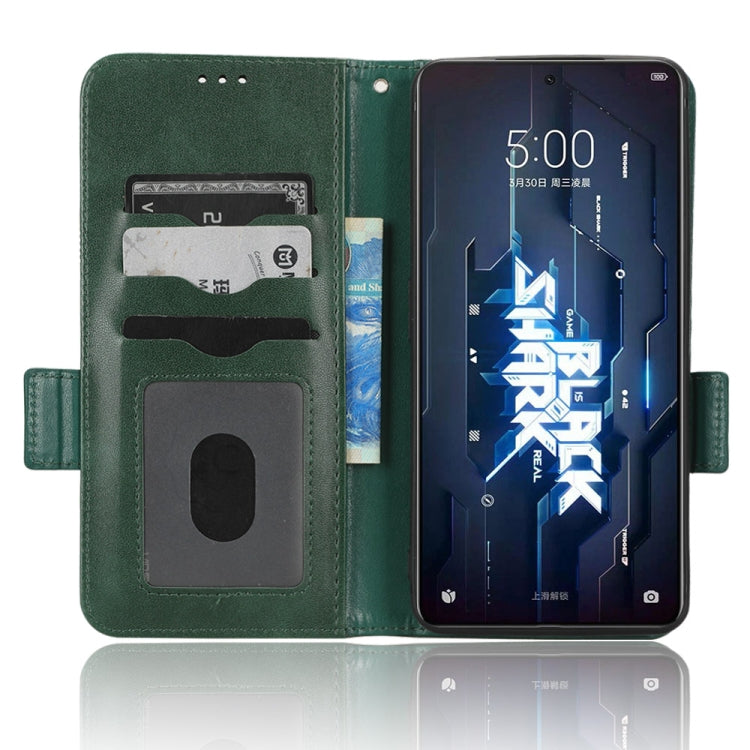 For Xiaomi Black Shark 5 RS Symmetrical Triangle Leather Phone Case