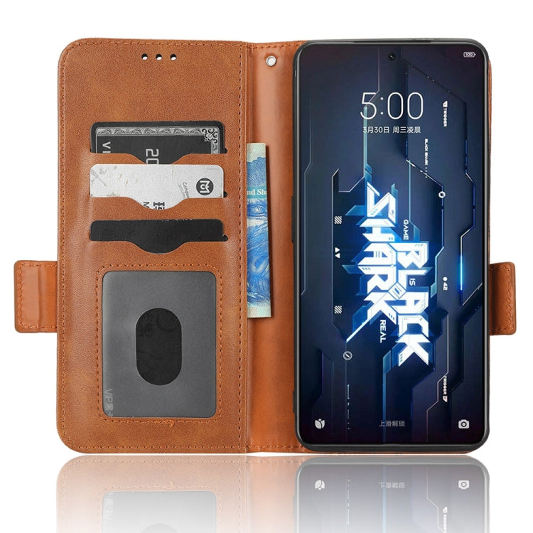 For Xiaomi Black Shark 5 RS Symmetrical Triangle Leather Phone Case