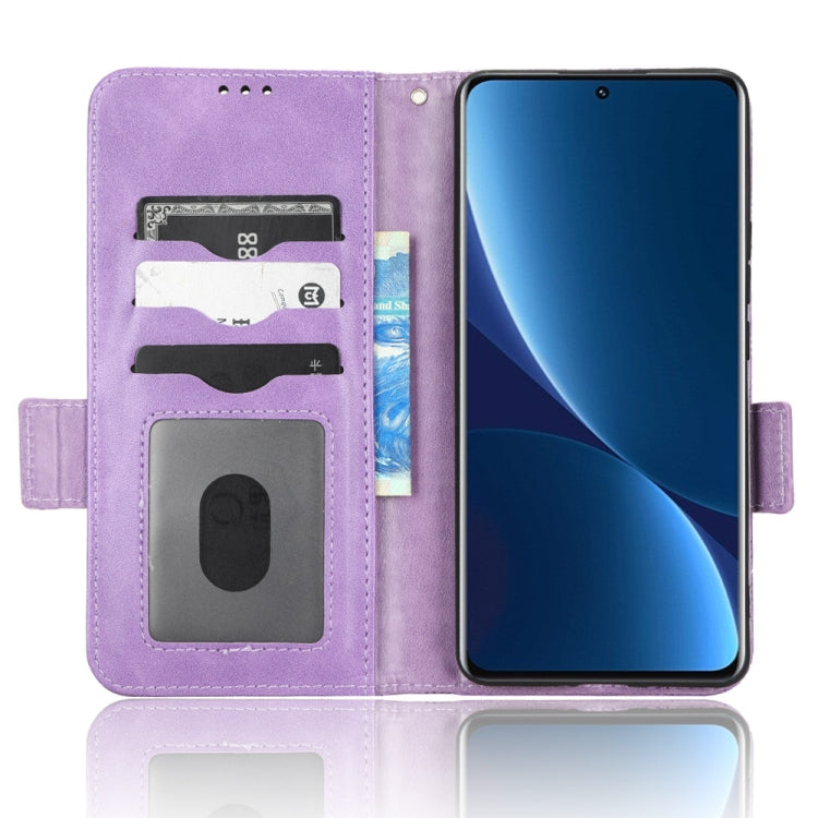 For Xiaomi 12 / 12S Symmetrical Triangle Leather Phone Case