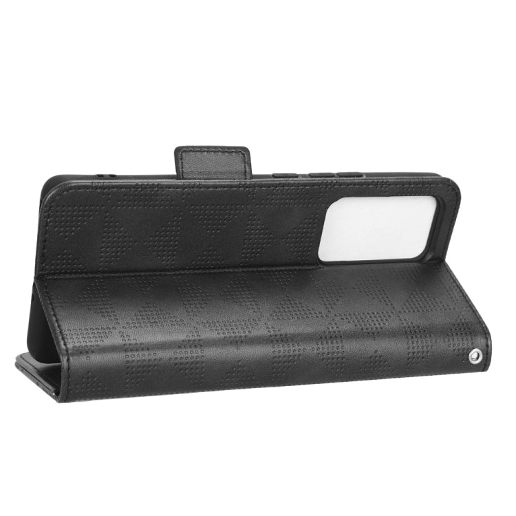 For Xiaomi 12 Lite Symmetrical Triangle Leather Phone Case