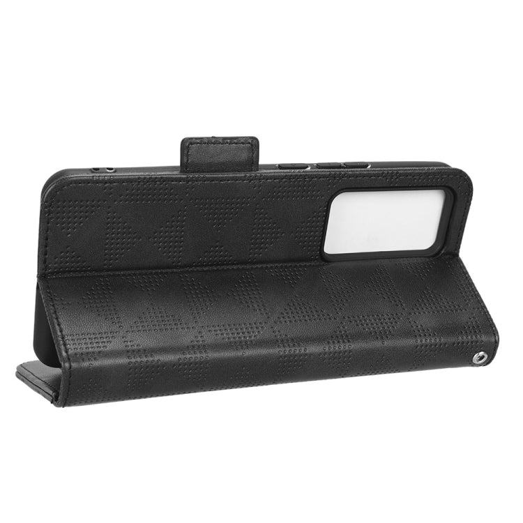 For Xiaomi 12T Pro Symmetrical Triangle Leather Phone Case