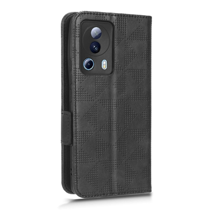 For Xiaomi 13 Lite / Civi 2 / 12 Lite NE Symmetrical Triangle Leather Phone Case