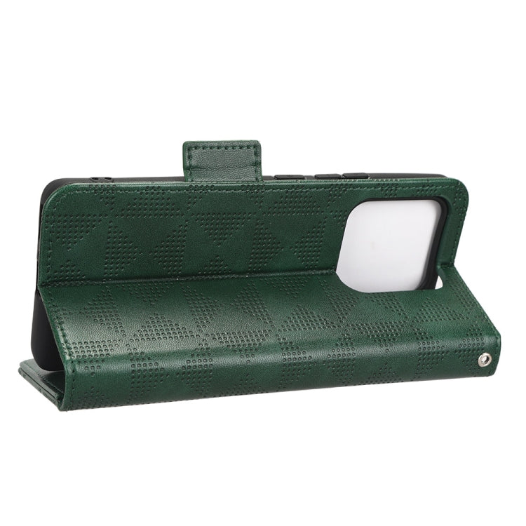 For Xiaomi 13 Pro Symmetrical Triangle Leather Phone Case