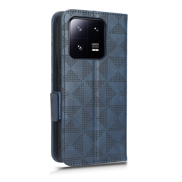 For Xiaomi 13 Symmetrical Triangle Leather Phone Case