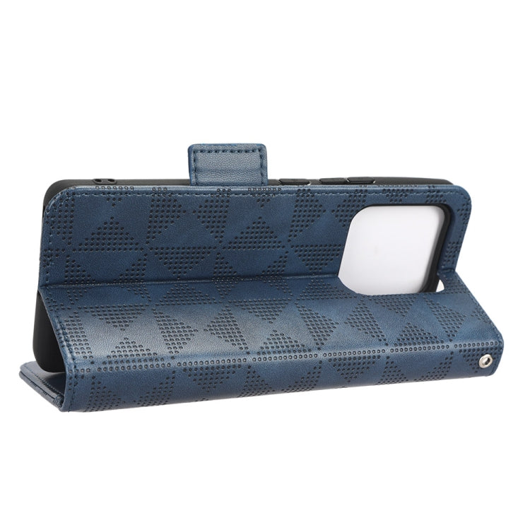 For Xiaomi 13 Symmetrical Triangle Leather Phone Case