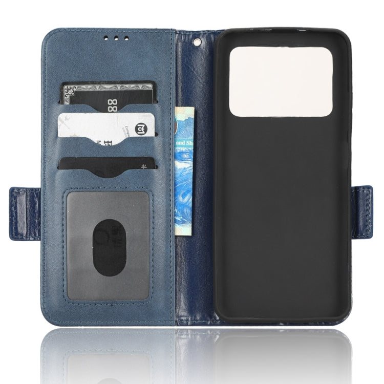 For Xiaomi Poco M4 Pro 4G Symmetrical Triangle Leather Phone Case