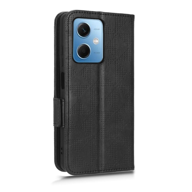 For Xiaomi Redmi Note 12 5G Global Symmetrical Triangle Leather Phone Case