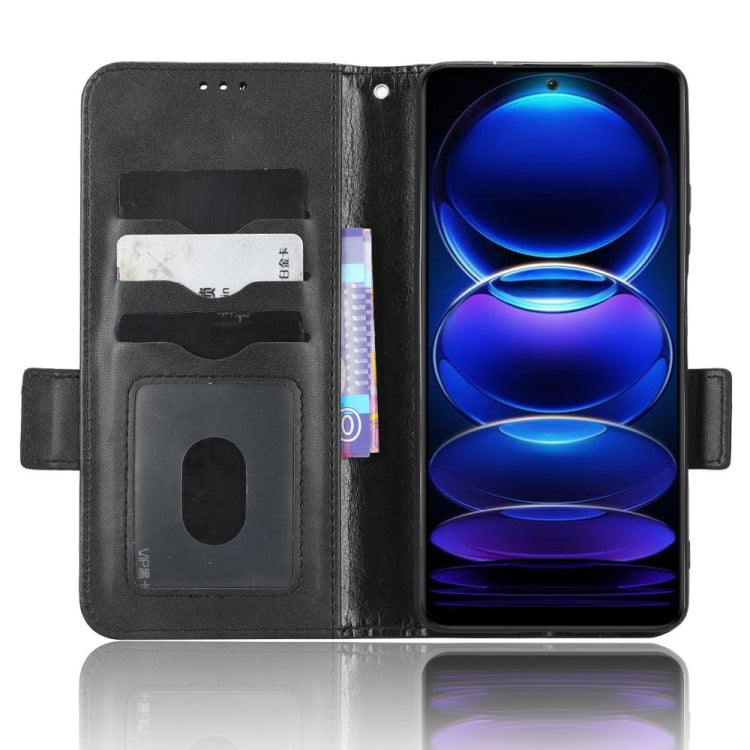 For Xiaomi Redmi Note 12 5G Global Symmetrical Triangle Leather Phone Case