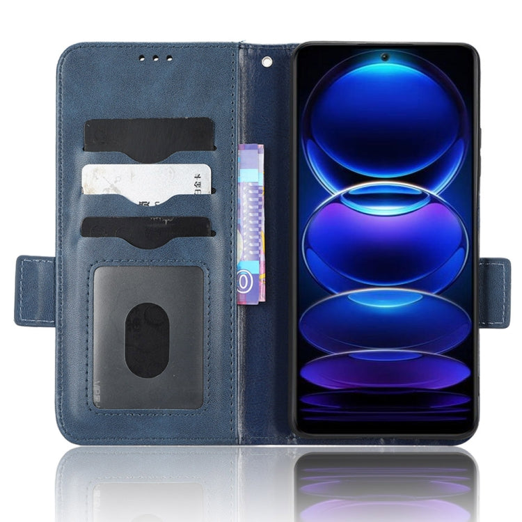 For Xiaomi Redmi Note 12 5G Global Symmetrical Triangle Leather Phone Case