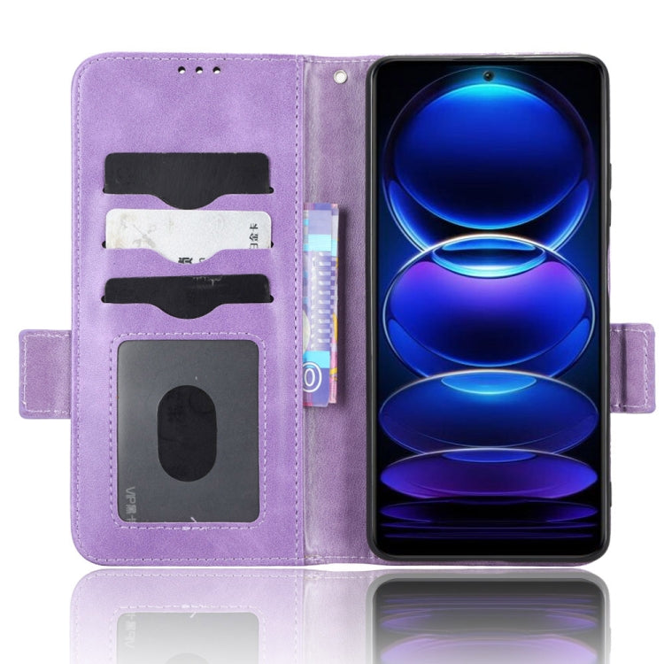 For Xiaomi Redmi Note 12 5G Global Symmetrical Triangle Leather Phone Case