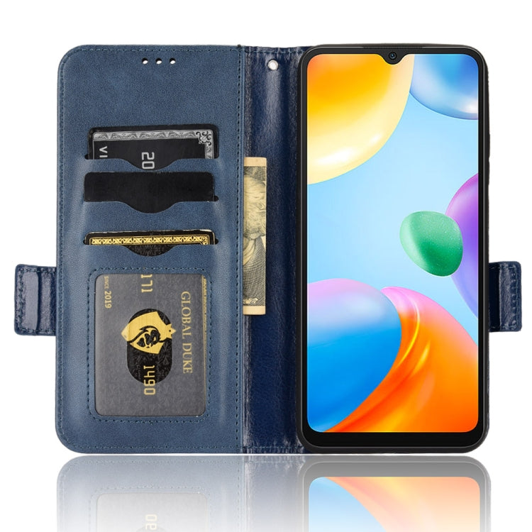 For Xiaomi Redmi 10C Symmetrical Triangle Leather Phone Case