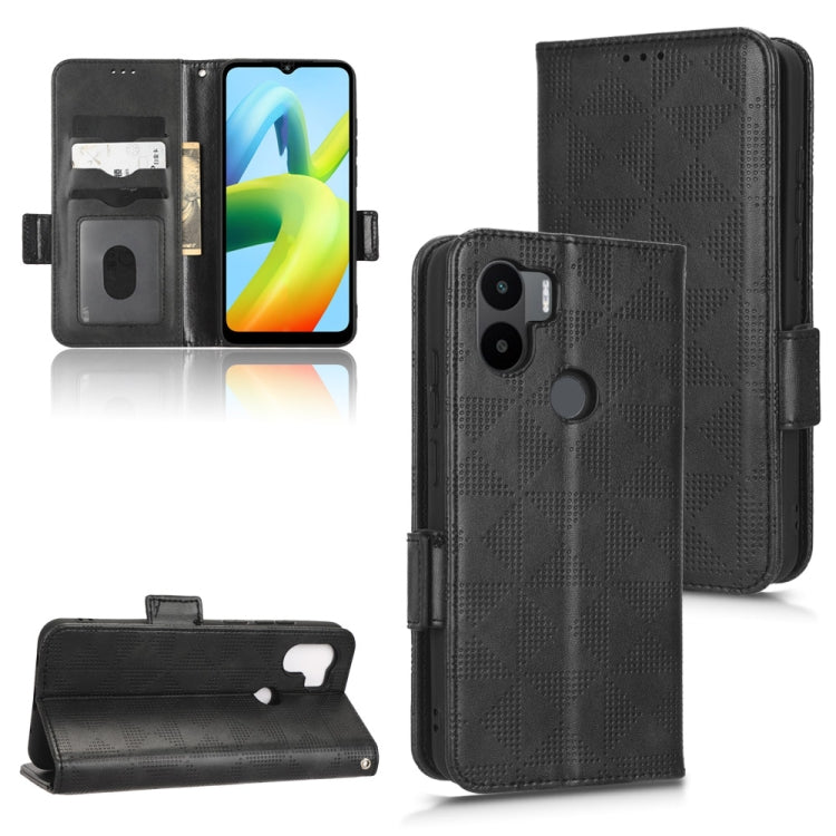 For Xiaomi Redmi A1+ 4G Symmetrical Triangle Leather Phone Case