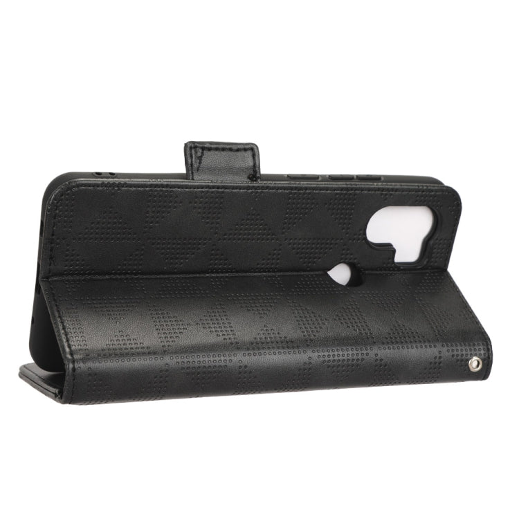 For Xiaomi Redmi A1+ 4G Symmetrical Triangle Leather Phone Case