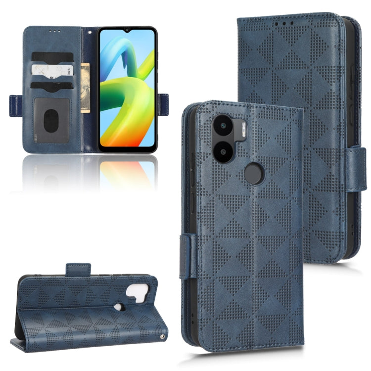 For Xiaomi Redmi A1+ 4G Symmetrical Triangle Leather Phone Case