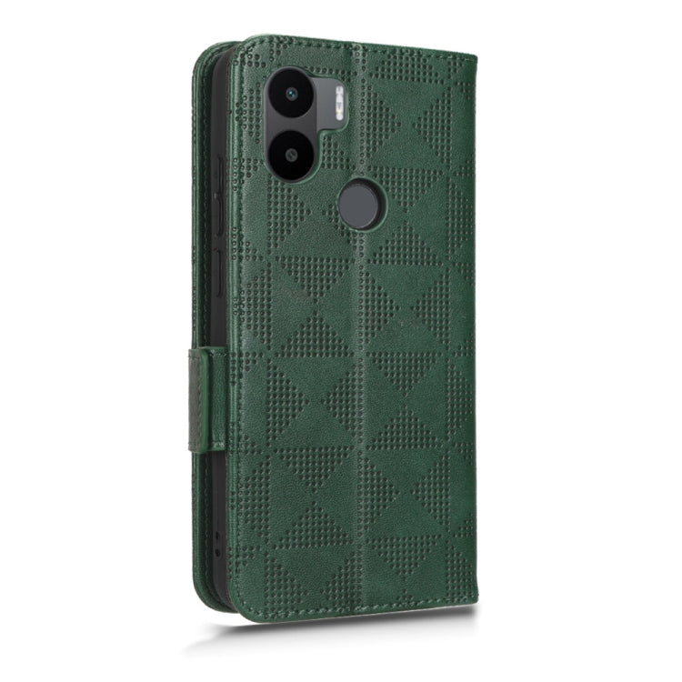 For Xiaomi Redmi A1+ 4G Symmetrical Triangle Leather Phone Case