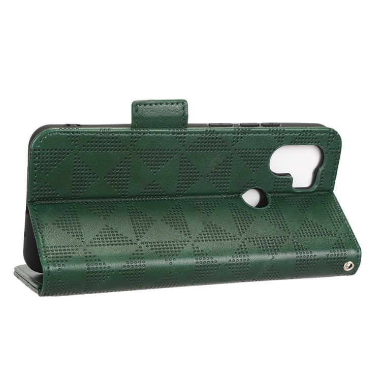 For Xiaomi Redmi A1+ 4G Symmetrical Triangle Leather Phone Case