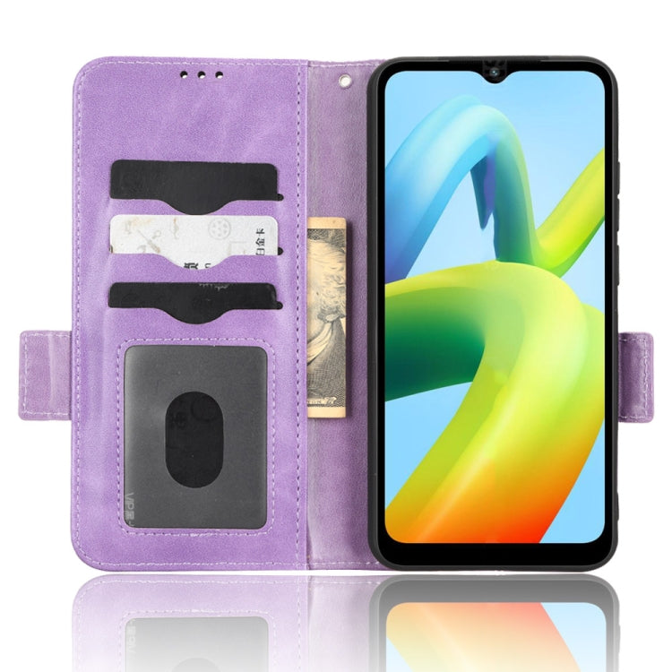 For Xiaomi Redmi A1+ 4G Symmetrical Triangle Leather Phone Case