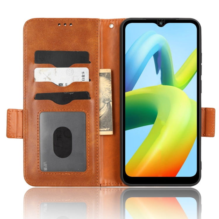 For Xiaomi Redmi A1+ 4G Symmetrical Triangle Leather Phone Case