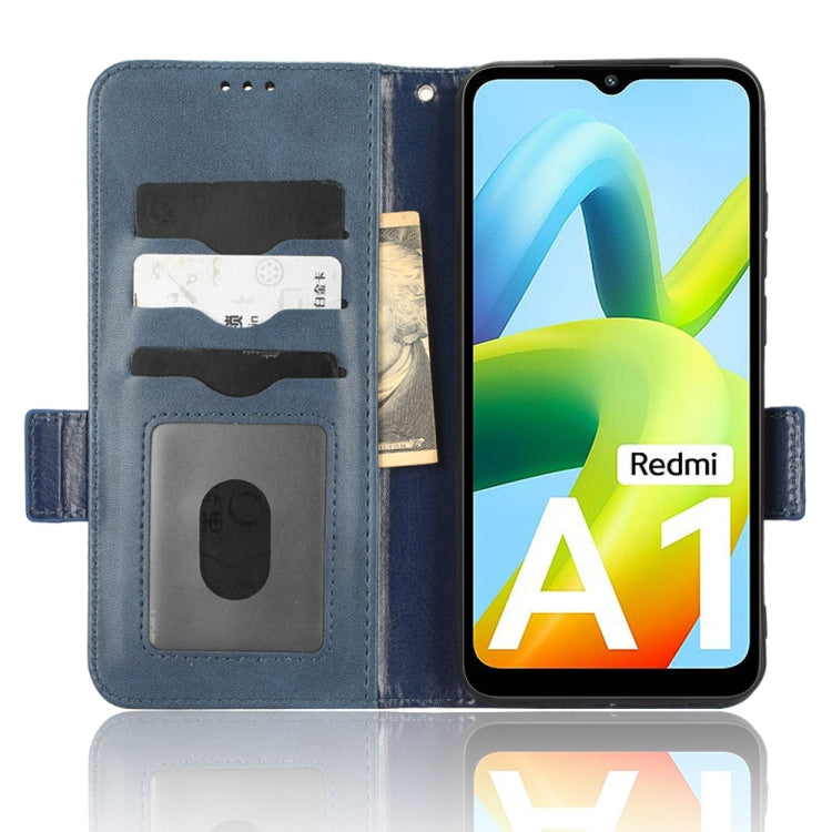 For Xiaomi Redmi A1 Symmetrical Triangle Leather Phone Case