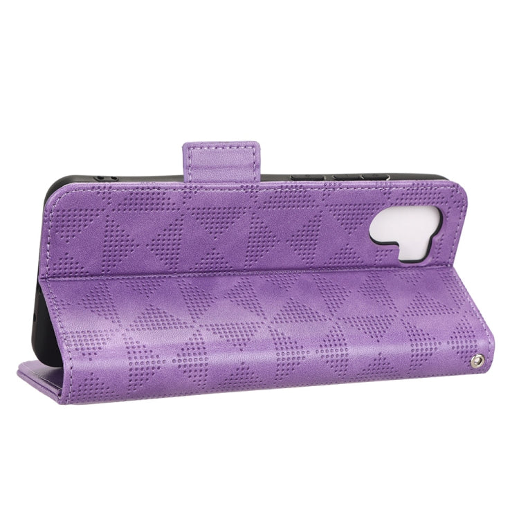 For Xiaomi Redmi A1 Symmetrical Triangle Leather Phone Case