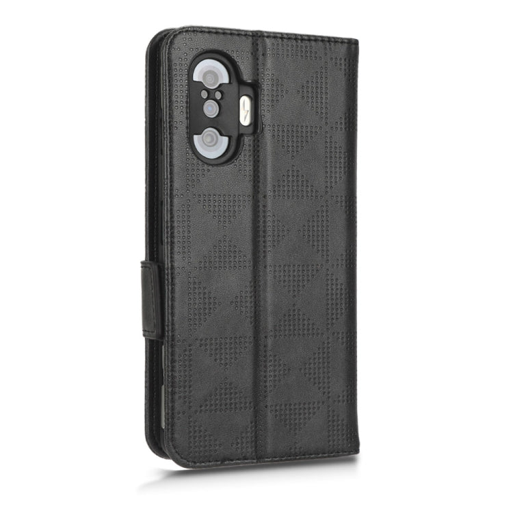 For Xiaomi Redmi K40 Gaming / Poco F3 GT Symmetrical Triangle Leather Phone Case