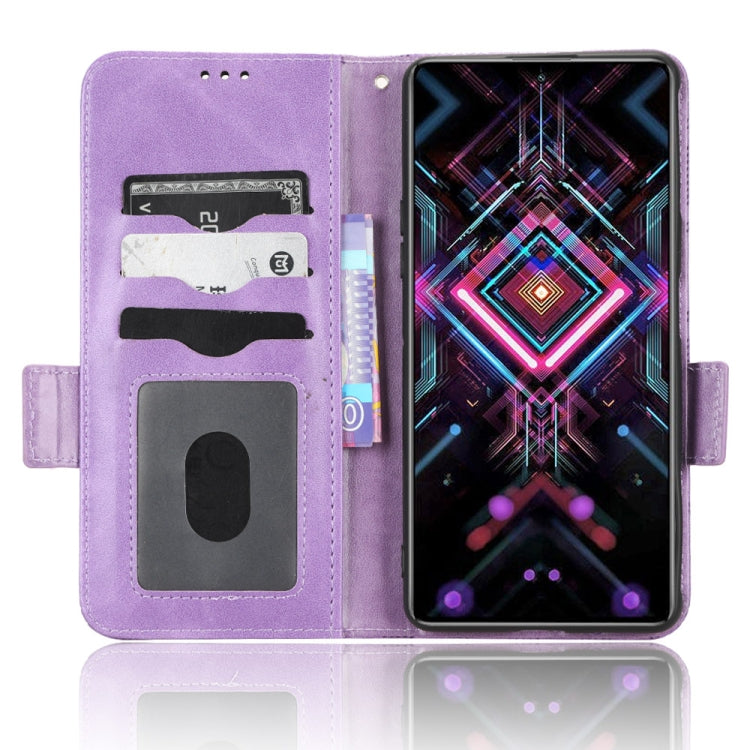 For Xiaomi Redmi K40 Gaming / Poco F3 GT Symmetrical Triangle Leather Phone Case