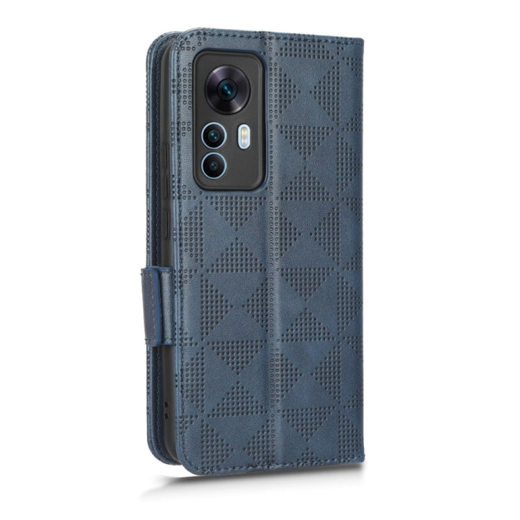 For Xiaomi Redmi K50 Ultra Symmetrical Triangle Leather Phone Case