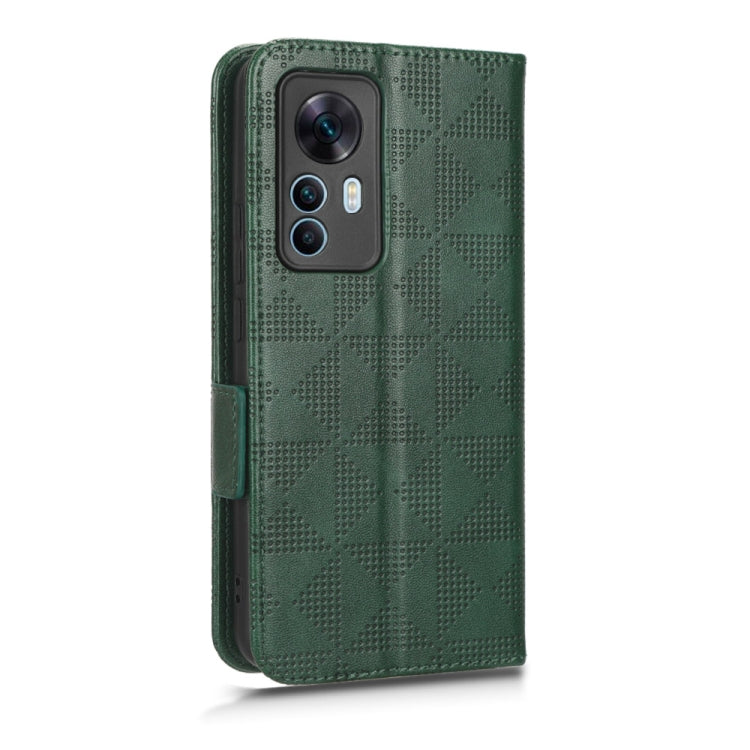 For Xiaomi Redmi K50 Ultra Symmetrical Triangle Leather Phone Case