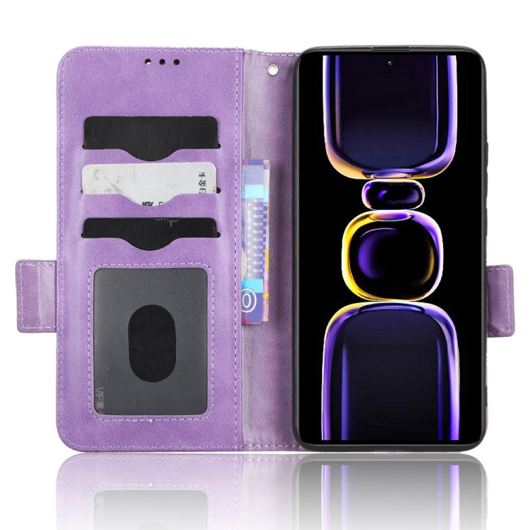 For Xiaomi Redmi K60 5G / K60 Pro Symmetrical Triangle Leather Phone Case