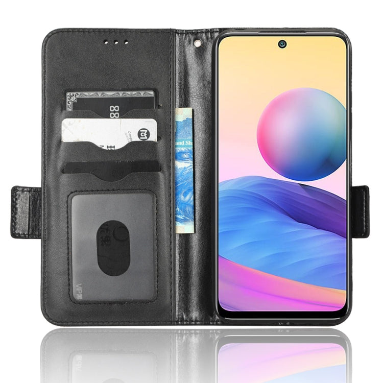 For Xiaomi Redmi Note 10 5G / 10T 5G Symmetrical Triangle Leather Phone Case